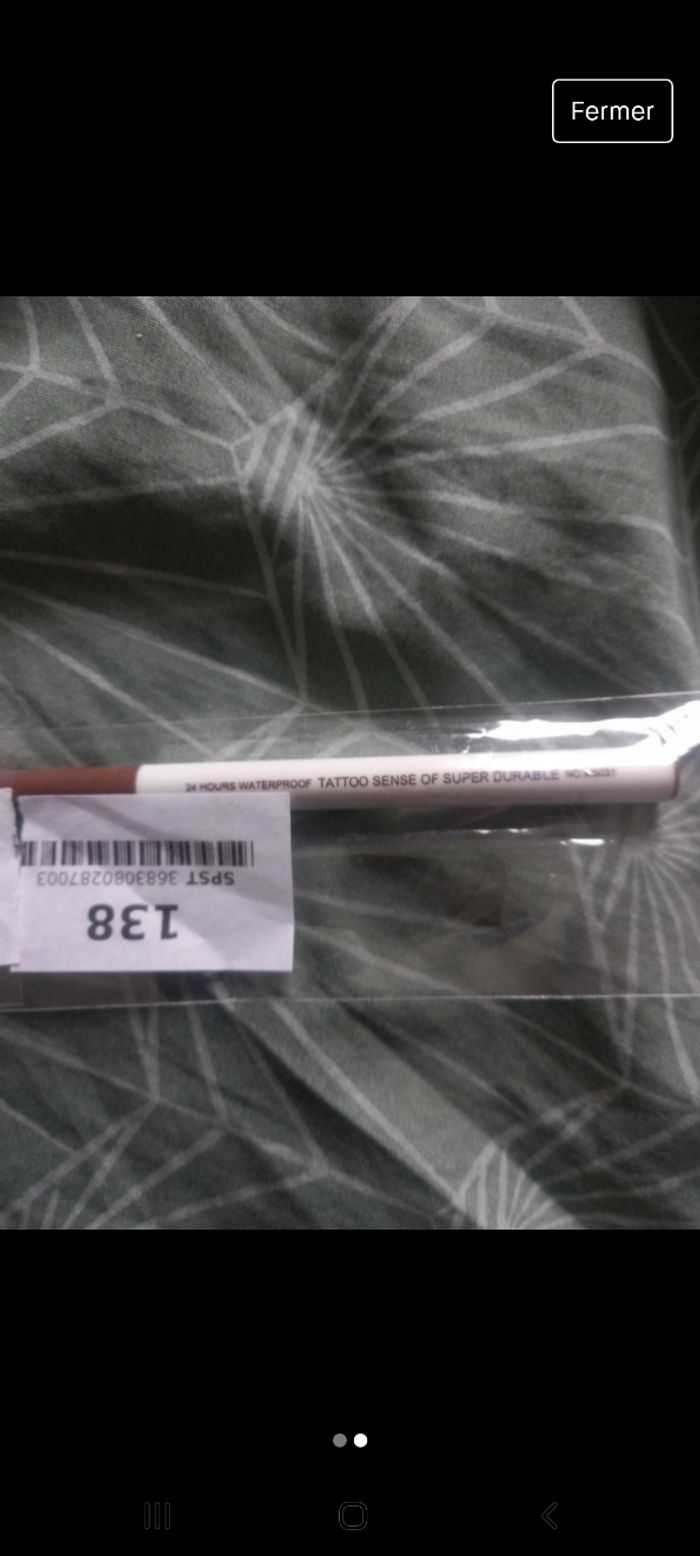 Stylo liquide sourcil - photo numéro 2