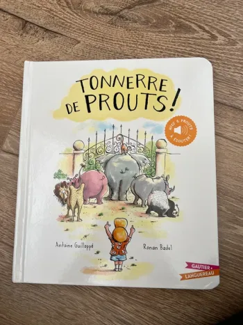 Livre tonnerre de prouts