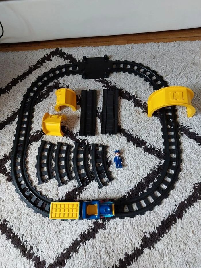 Circuit de train playmobil - photo numéro 5