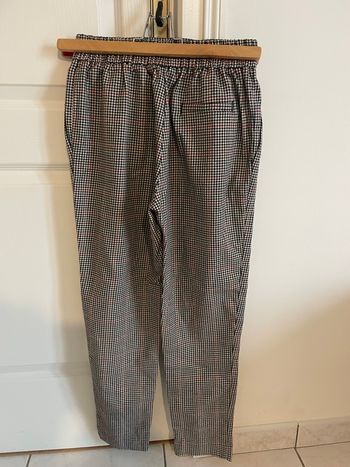 Pantalon chino à carreau