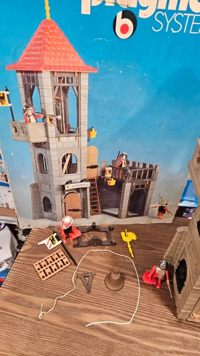Tour médiéval avec cloche playmobil - photo numéro 4