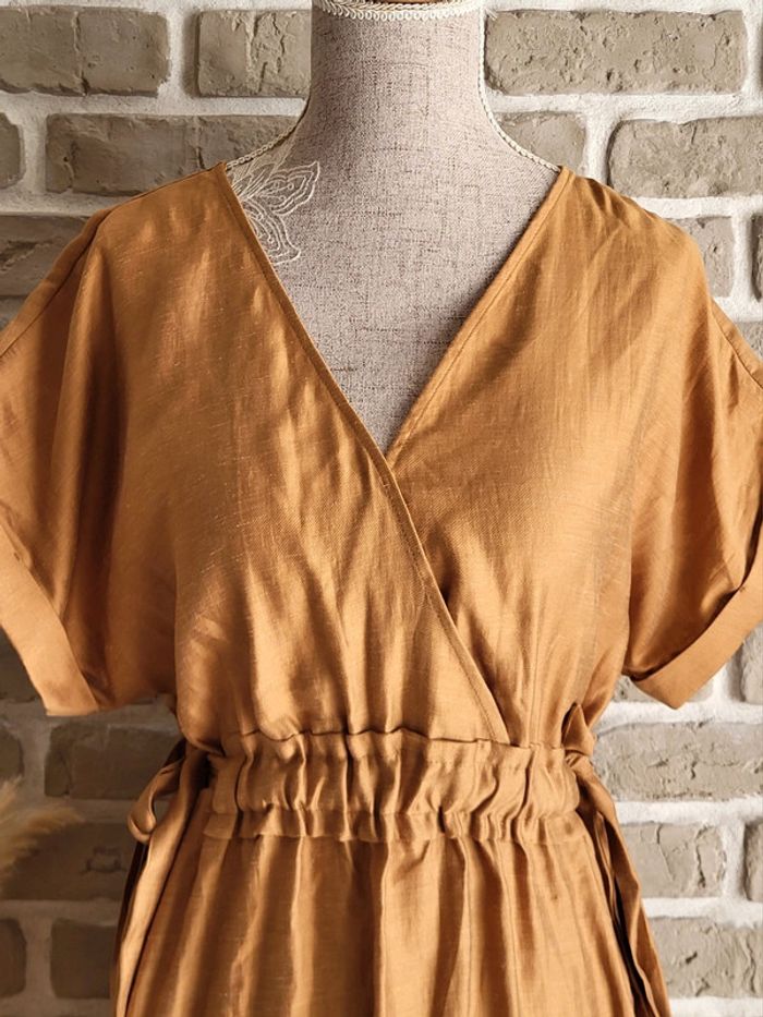 Robe d'été camel Camaïeu - photo numéro 2