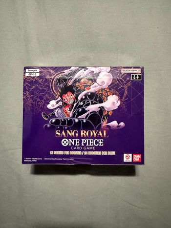 Display One Piece Card Game Sang Royal (OP-10) Version Française - Scellée