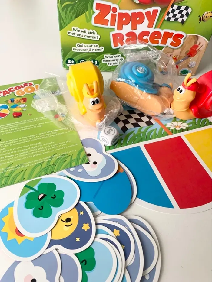 Jeu de société - Zippy Racers Jumbo - photo numéro 5