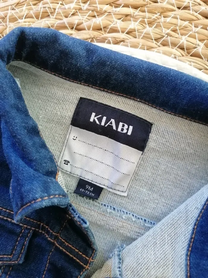 Veste en jean - Kiabi - 9 mois - photo numéro 2