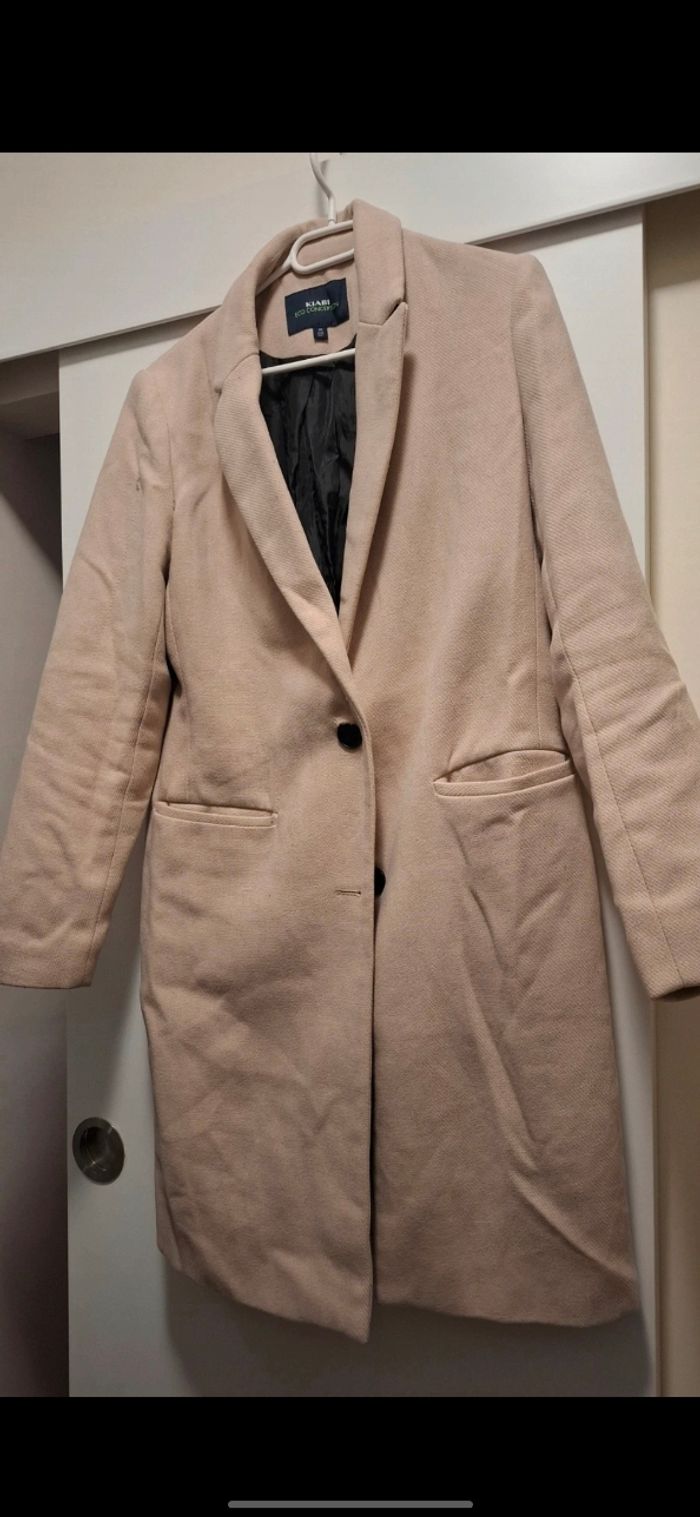 Manteau beige