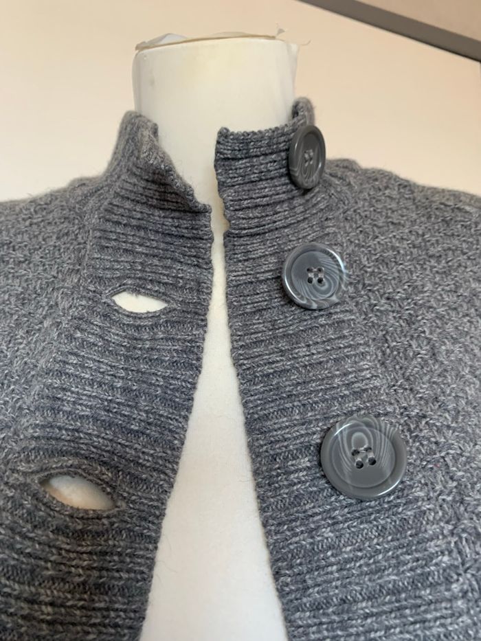 Gilet gris demi manche - photo numéro 8