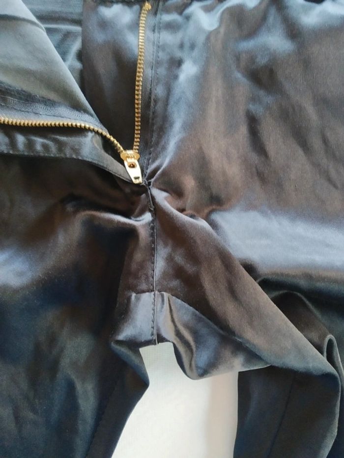 Pantalon satiné noir - photo numéro 5