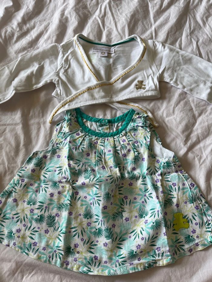 Tunique fluide et boléro