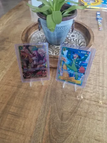 2 cartes One Piece Jewelry Bonney et Usopp