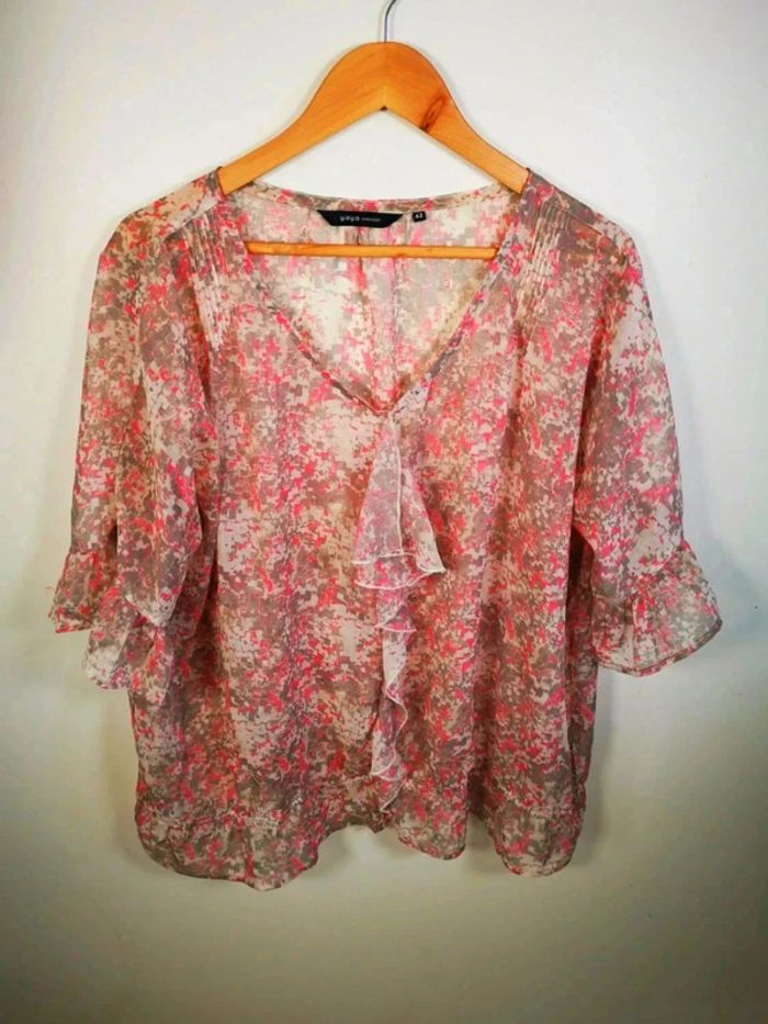 C34 blouse imprimé Yaya 42