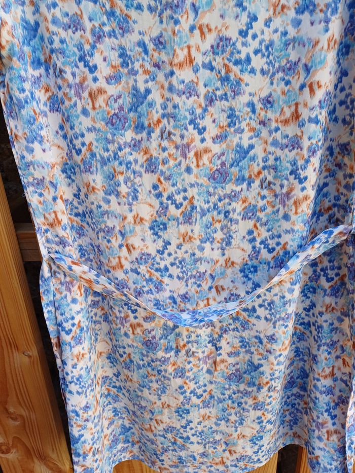 Jolie robe à manches courte imprimé aquarelle Noémie & co - photo numéro 8