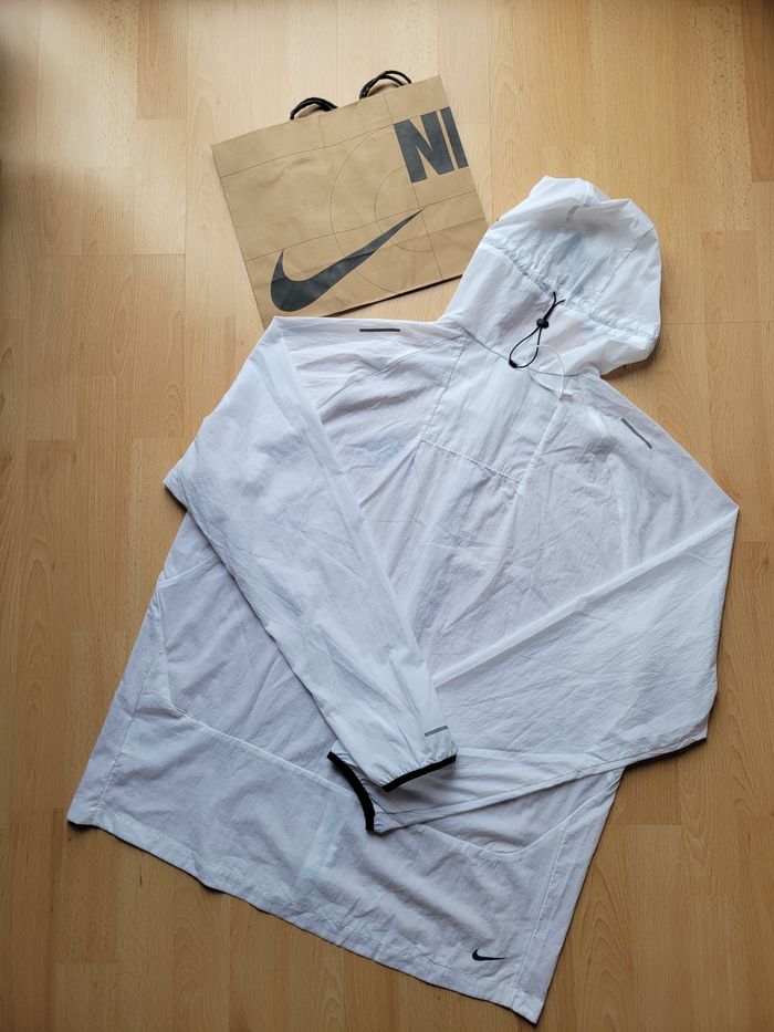 Veste Nike Trail Running Blanche - photo numéro 2