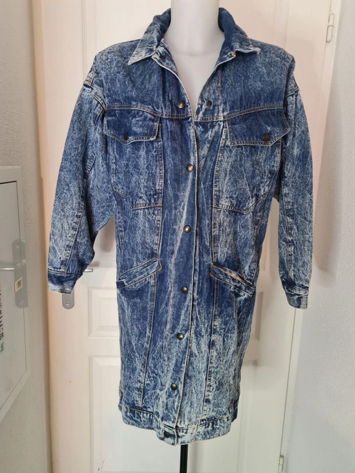 Robe jean's pressions