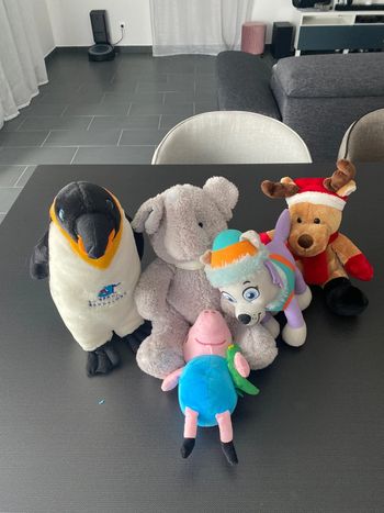 Lot de 5 peluches