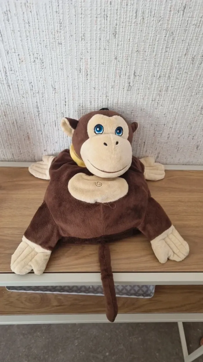 Peluche singe pour bouillotte - photo numéro 10