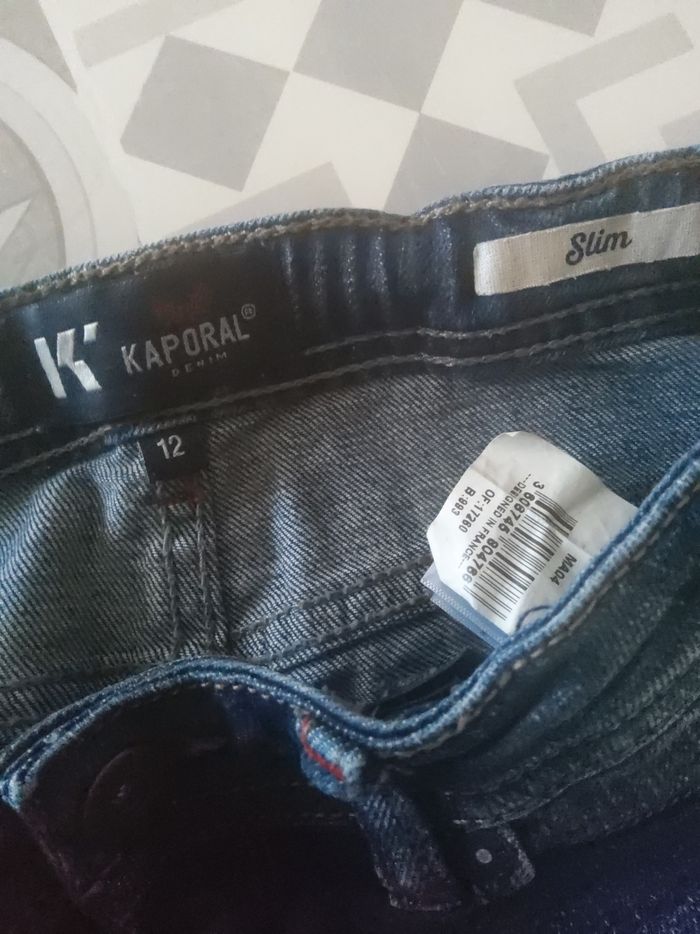 Jeans garçon réglable neuf garçon Kaporal - photo numéro 7