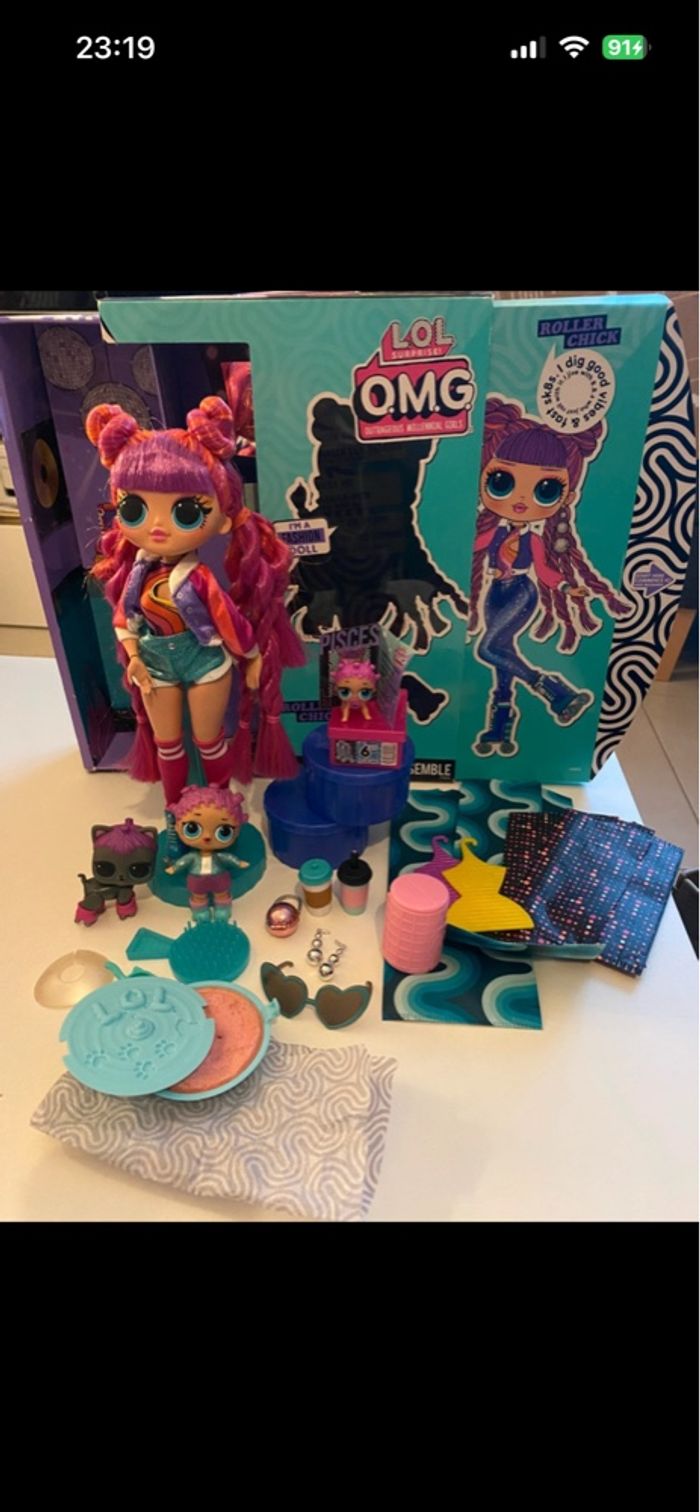 Poupée LOL OMG Série 2 Roller Chick