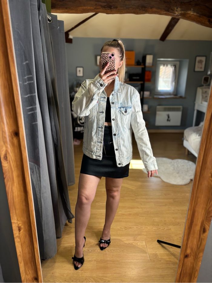 Veste en jean Levi’s vintage - Taille S - photo numéro 3