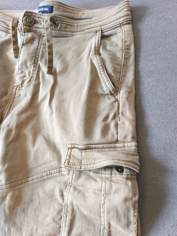 Pantalon cargo kaki homme bonobo taille 38 - photo numéro 4
