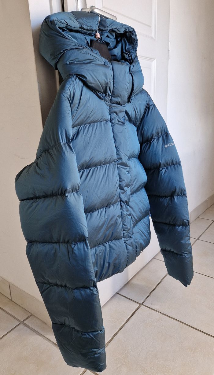 Doudoune Columbia bleu sarcelle Neuve XL - photo numéro 2