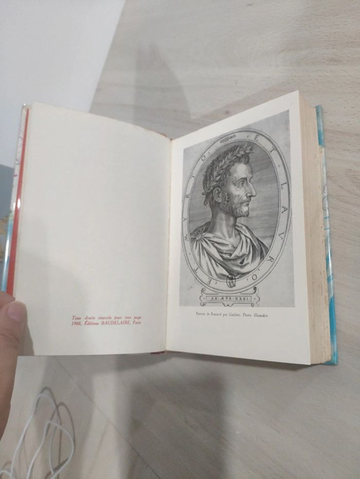 Beau livre Les amours Ronsard éditions Baudelaire - photo numéro 7