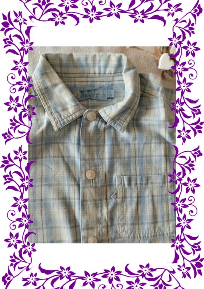 Chemise manches courtes Petits Pirates - photo numéro 2