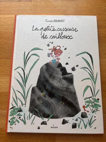Livre enfant la petite casseuse de cailloux