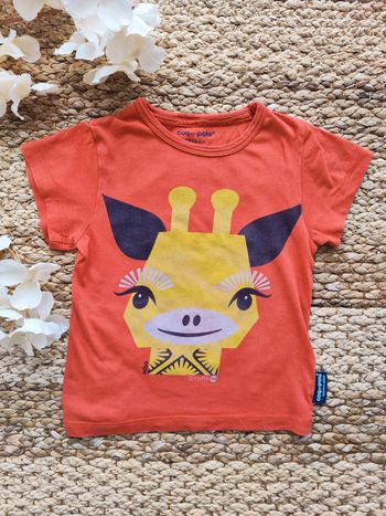 Tee-shirt girafe 2 ans bon état