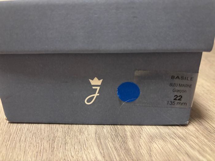 Basket jacadi garçon 22  neuve - photo numéro 4