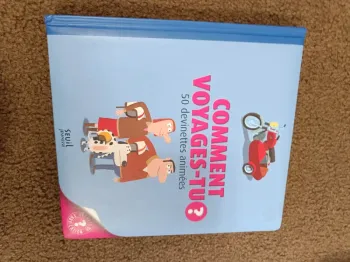 Livre volets devinettes comment voyages-tu? NEUF