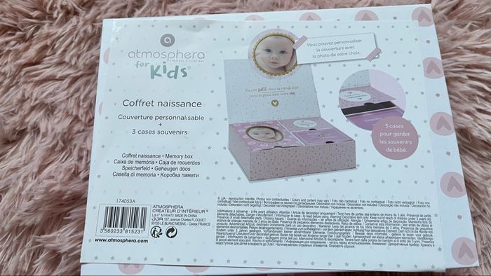 Boîte souvenir bébé fille - photo numéro 3