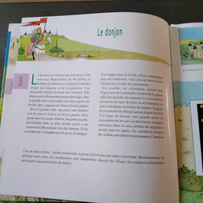 Livre Les châteaux forts et les chevaliers - photo numéro 4