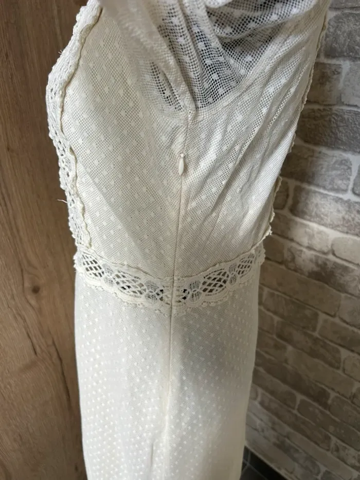 Robe vintage bohème romantique taille 40 - photo numéro 6