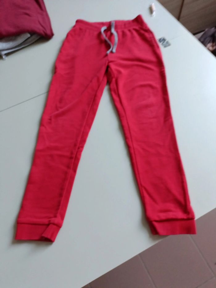 Jogging Kiabi 10 ans rouge