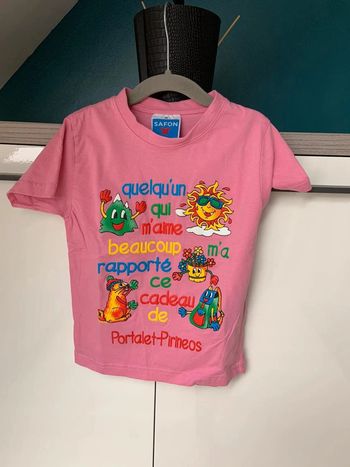 T-shirt 4 ans