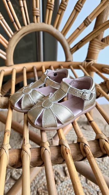 Sandales doré Jacadi