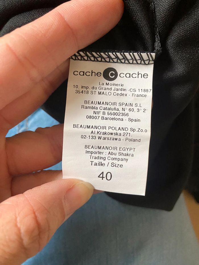 Robe sans bretelles Cache Cache Taille 40 - photo numéro 3