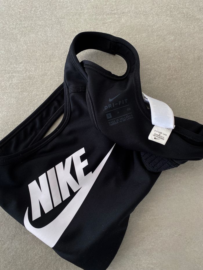 Brassière de training femme Dri-Fit noir NIKE S - photo numéro 3