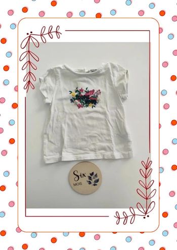 T shirt 6 mois