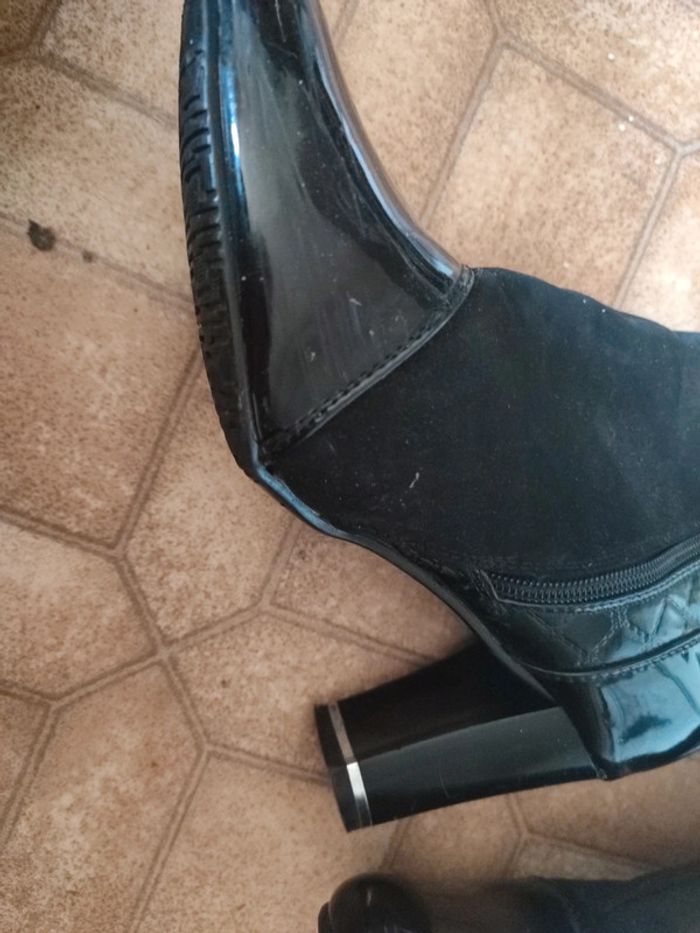 Bottines top or noire 40 - photo numéro 3