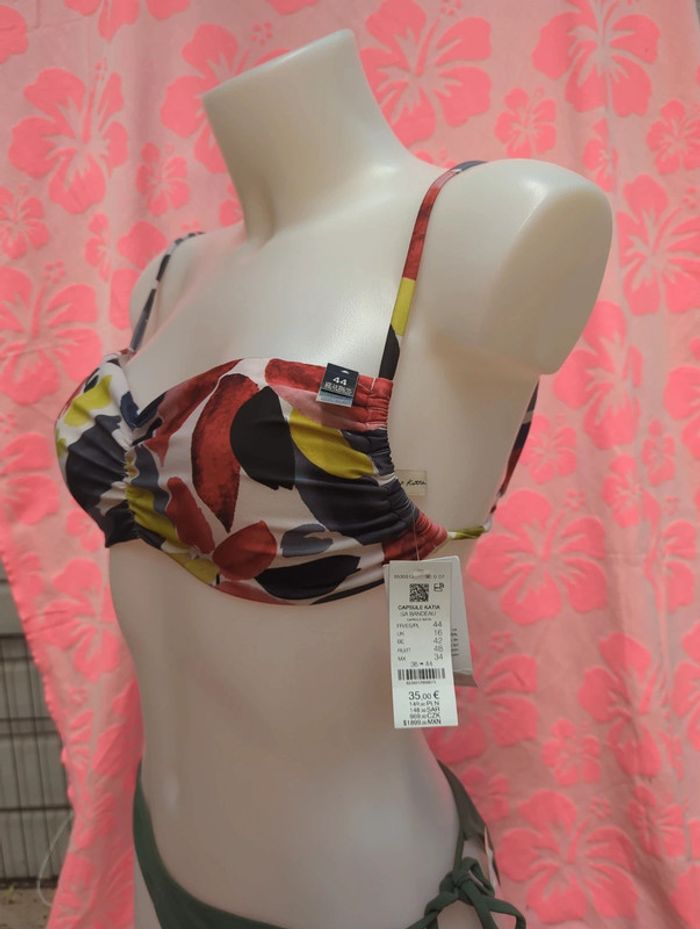 Haut de bikini capsule Etam x Katia 2XL - photo numéro 2