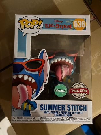 Funko Pop Summer Stitch - Disney