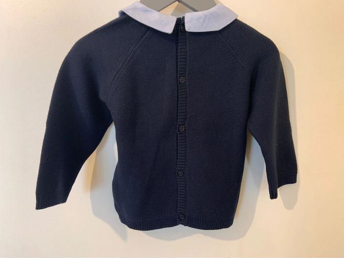 Pull coton col Claudine Bout’chou 18M - photo numéro 2