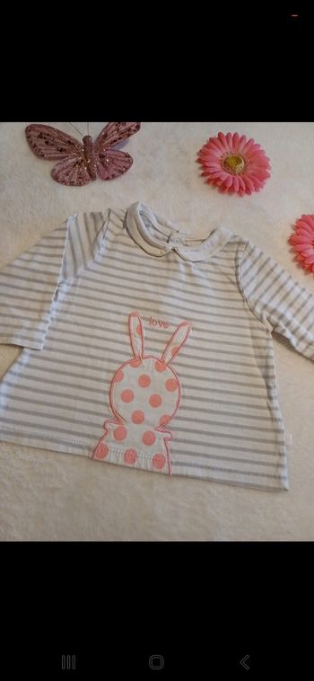 T.shirt bébé taille 6 mois