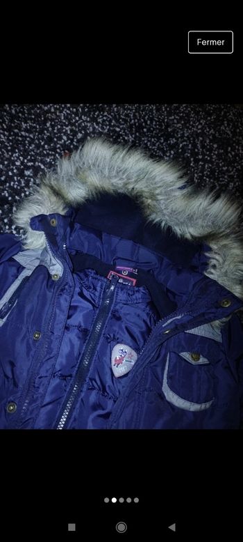 Manteau hiver sergent major 2 ans