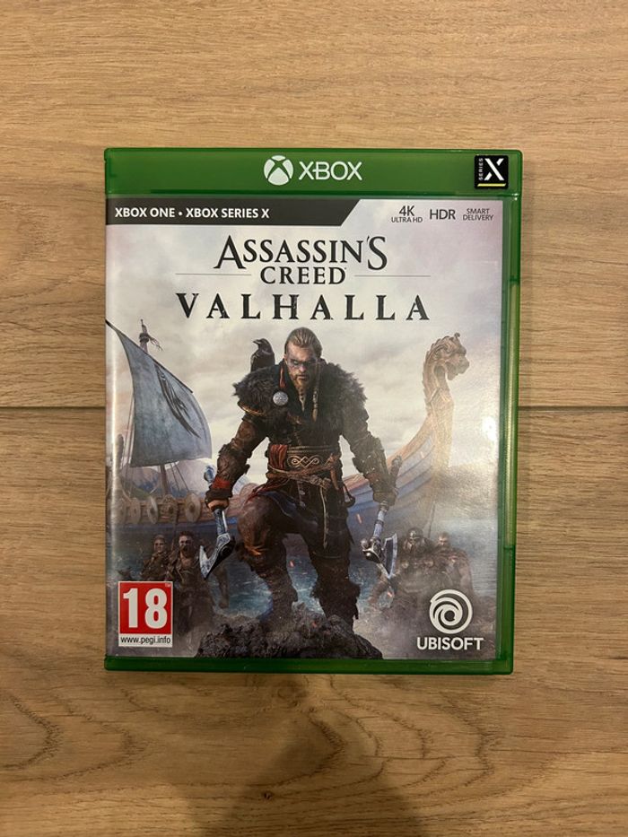 Jeux Xbox séries x assassins creed valhalla