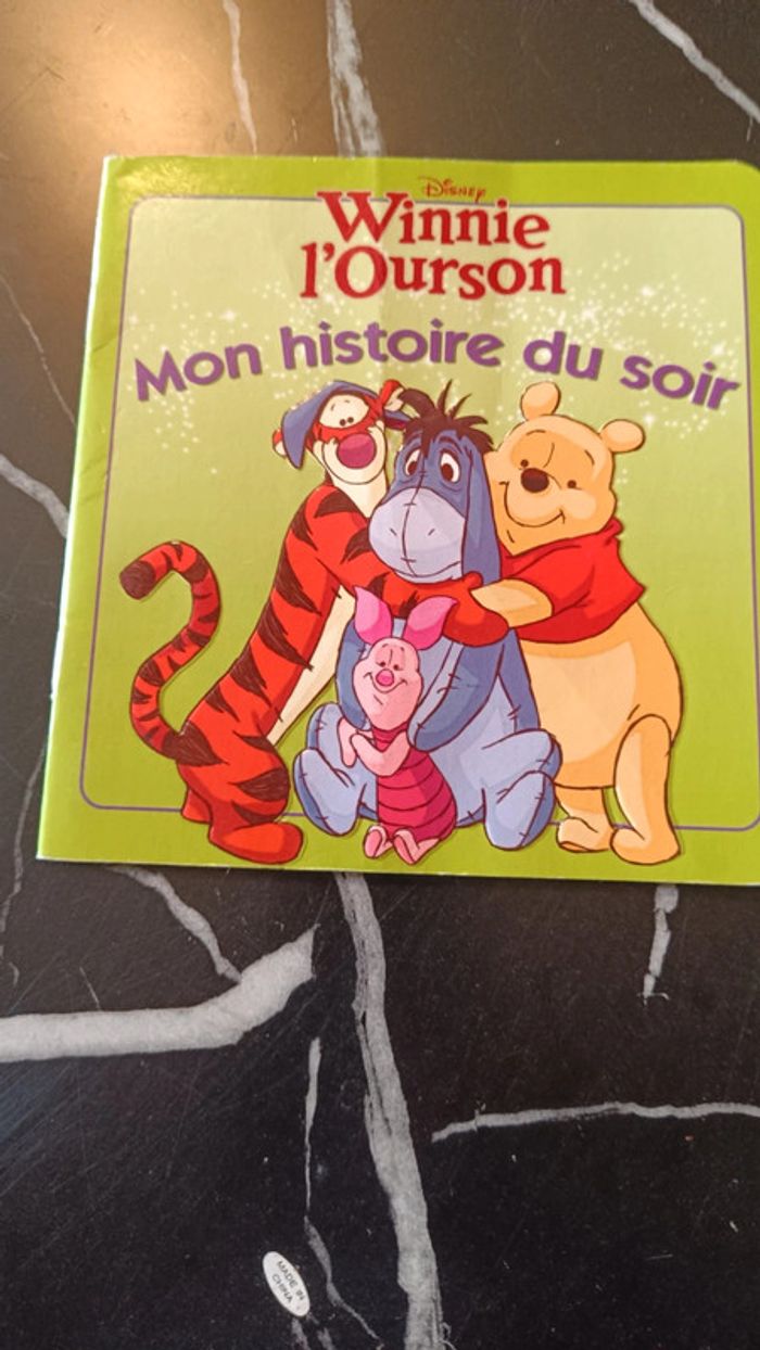 Livre enfant Winnie l'ourson
