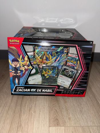 Coffret Pokémon Zacian ex de Nabil - Neuf FR Scellé