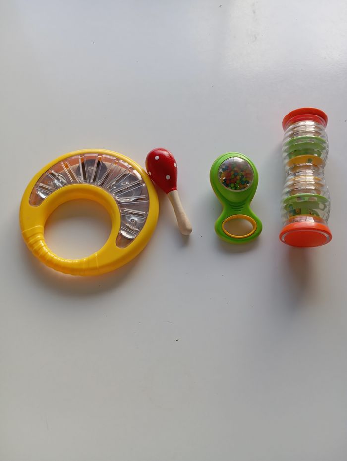 Jeux d'éveil de sons musique 4 instruments - photo numéro 3